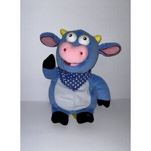 Dora the Explorer Benny the Blue Bull 10” 2002 Gund Plush Cow Hard To Find Rare